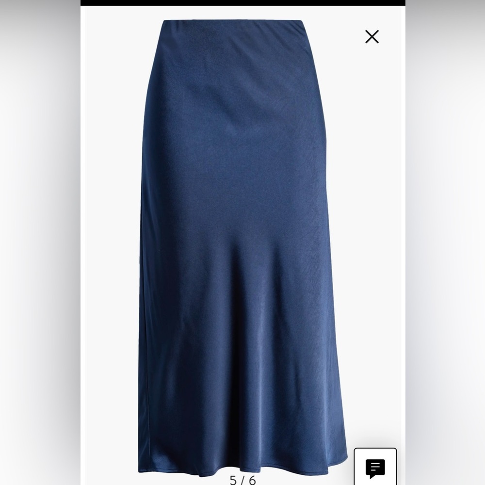 Elegant Black Midi Skirt